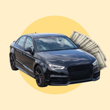 A car and cash